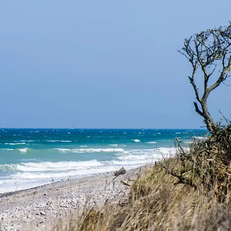 Finnhuette Mit Kamin Und Meerblick - Balkon Horská chata *