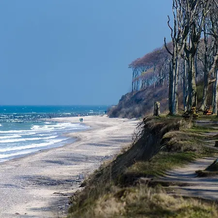Finnhuette Mit Kamin Und Meerblick - Balkon Horská chata *