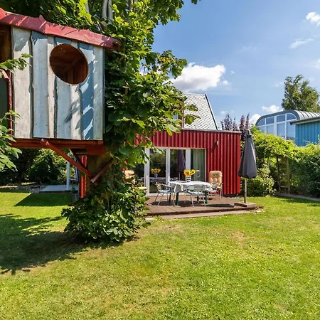 Finnhuette Mit Kamin Und Meerblick - Balkon Horská chata