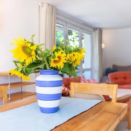 Finnhuette Mit Kamin Und Meerblick - Balkon Horská chata *