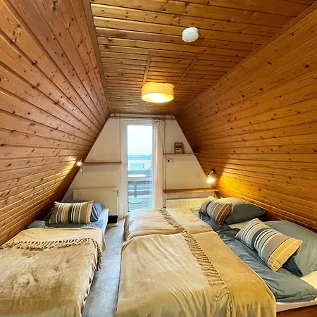 Finnhuette Mit Kamin Und Meerblick - Balkon Horská chata