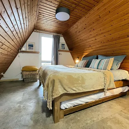 Finnhütte Mit Kamin Und Meerblick - Balkon * Nienhagen (Mecklenburg-Vorpommern)